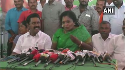 డిఎంకెతో టచ్ లో ఉన్నాం: బిజెపి నేత, స్టాలిన్ సవాల్