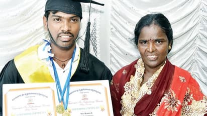 ATM ಸೆಕ್ಯೂರಿಟಿ ಗಾರ್ಡ್‌ ಗೆ ವಿಜಯನಗರ ವಿವಿ ಚಿನ್ನದ ಪದಕ!