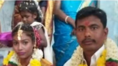 கொலை வெறியில் காலால் அடித்த மனைவி... வெறித்தனமாக குத்திய மாமனார்!! பரிதாபமாக பலியான காதல் கணவன்!!