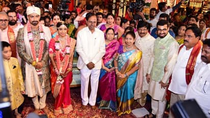 జూపల్లి ఇంట్లో పెళ్లి సందడి: కేసీఆర్ సహా విఐపీల హాజరు