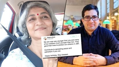 Shah Faesal puts out sardonic tweet on Kashmiri lives; Major Akshay’s mother hits back with message of peace
