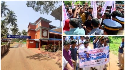 ടിസി നിഷേധിച്ച സംഭവം; ഗുഡ് ഷെപ്പേർഡ് ഇംഗ്ലീഷ് മീഡിയം സ്കൂളിലേക്ക് ഡിവൈഎഫ്ഐ, കെഎസ്യു മാർച്ച്