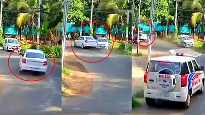 മദ്യപന് ഓടിച്ച കാറിനു പിന്നാലെ പൊലീസ് പാഞ്ഞു, പിന്നെ സംഭവിച്ചത്!
