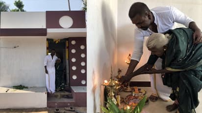 చెప్పింది చేసి చూపించిన లారెన్స్.. వృద్ధురాలికి స్వీట్ హోమ్