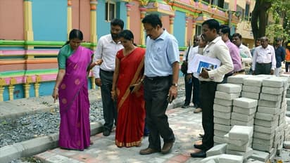 ವೈಟ್ ಟಾಪಿಂಗ್ ವಿಳಂಬ: ಅಧಿಕಾರಿಗಳಿಗೆ ಮೇಯರ್ ಫುಲ್ ಕ್ಲಾಸ್!