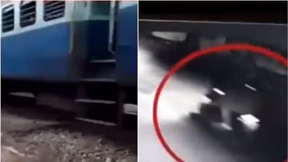 അര്ദ്ധരാത്രിയില് ട്രെയിനിനു മുന്നില് യുവതീയുവാക്കളുടെ ബൈക്കഭ്യാസം!