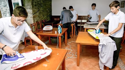 School in Spain teaches boys household chores in initiative to promote gender equality