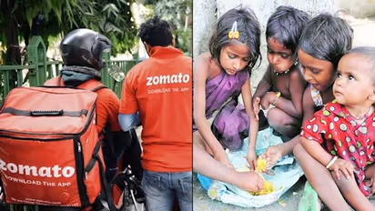 Zomato delivery boy feeds underprivileged kids with food from cancelled orders