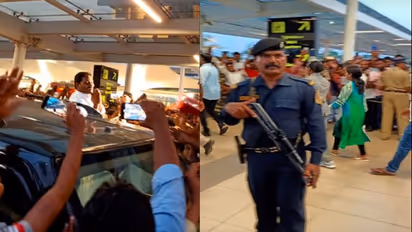 అమరావతికి వైఎస్ జగన్ : సీఎం నినాదాలతో మార్మోగిన ఎయిర్పోర్ట్