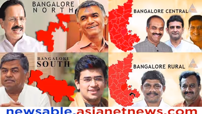 Election results 2019: BJP wins three seats in Bengaluru, DK Suresh saves face of Congress