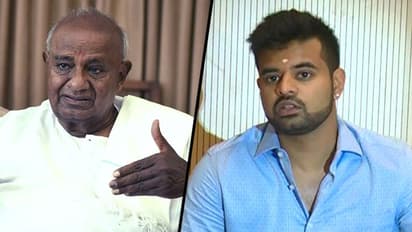 ದೇವೇಗೌಡ್ರ ಹೆಸರಲ್ಲಿ ಪ್ರಮಾಣ ವಚನ ಸ್ವೀಕರಿಸಲು ನೋ ಎಂದ ಪ್ರಜ್ವಲ್