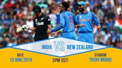 ఐసిసి ప్రపంచ కప్: భారత్ vs న్యూజిలాండ్ మ్యాచ్ ను మింగేసిన వర్షం...కనీసం టాస్ కూడా లేకుండా