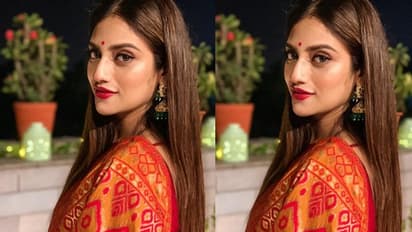 যখন স্বপ্নের থেকে বাস্তবটা সুন্দর, বাগদানের আংটি দেখিয়ে আর কি বললেন নুসরত