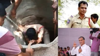 ప్రాణాలకు తెగించడం అంటే ఇదే... సీఐపై హరీష్ ట్వీట్