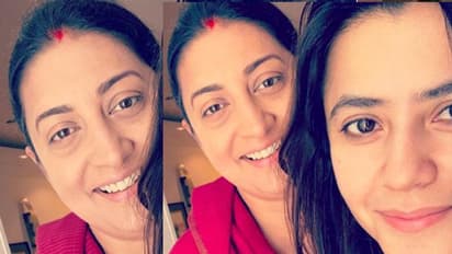 ಎಲ್ಲಾ ಭಗವಂತನ ಇಚ್ಛೆ: 14 ಕಿ. ಮೀ ಕಾಲ್ನಡಿಗೆ ಮೂಲಕ ಹರಕೆ ತೀರಿಸಿದ ಸ್ಮೃತಿ ಇರಾನಿ!