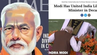 തെരഞ്ഞെടുപ്പ് ഫലത്തിന് മുമ്പ് ടൈം മാഗസിന് മോദി വിഭജന നായകന്‍, ശേഷം ഐക്യനായകന്‍