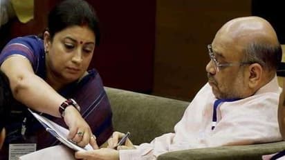 ಅಮಿತ್ ಶಾ, ಸ್ಮೃತಿ ಇರಾನಿ ಸೇರಿ ಗಣ್ಯರ ರಾಜೀನಾಮೆ!