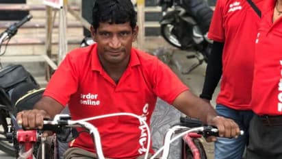 Zomato gifts electric vehicle to differently abled delivery agent in New Delhi, wins hearts on social media