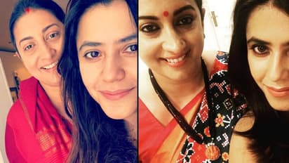 Smriti Irani celebrates Amethi victory; walks 14kms barefoot to Siddhi Vinayak Temple