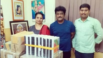 ಸರ್ಕಾರಿ ಶಾಲಾ ಮಕ್ಕಳಿಗೆ ಪುಸ್ತಕಗಳ ಸಹಾಯ ನೀಡಿದ ಪರಿಮಳಾ ಜಗ್ಗೇಶ್