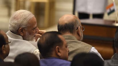 शपथ ग्रहण से पहले नए मंत्रियों के साथ पीएम मोदी की चाय पर चर्चा