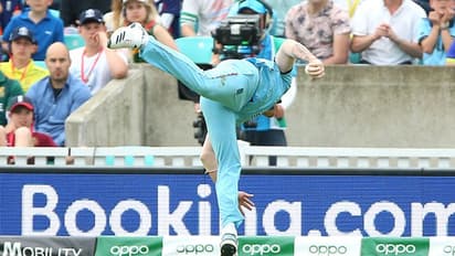 Photos: How Ben Stokes took a stunning catch at World Cup 2019