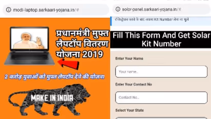 Fake: Beware of free Modi laptops, solar panel-giving websites; govt launches probe