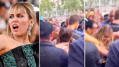 Miley Cyrus groped, kissed by fan in Barcelona; shocking video goes viral