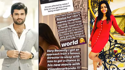 This young south actress was asked for sexual favour to work with Vijay Deverakonda