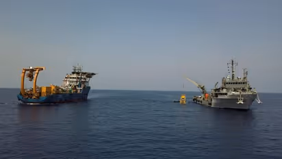 (In Pics) DSRV successfully undertakes personnel transfer from submarine