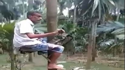 ಮರವೇರುವ ಬೈಕ್: ರೈತನ ಆವಿಷ್ಕಾರಕ್ಕೆ ಇಂಟರ್‌ನೆಟ್ ಬ್ರೇಕ್!