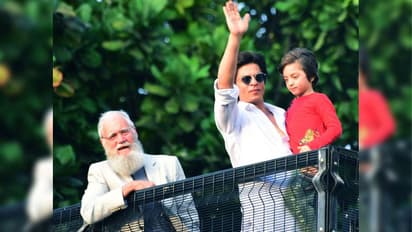 David Letterman joins Shah Rukh Khan to greet fans on Eid