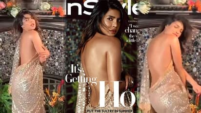 बिना ब्लाउज की साड़ी पहने प्रियंका ने करवाया फोटोशूट, हुई TROLL!