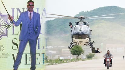 अक्षय कुमार ने किया खतरनाक स्टंट, फैंस को दी न करने की नसीहत