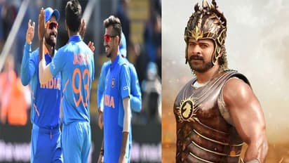 ఇండియా, సౌత్ ఆఫ్రికా మ్యాచ్ లో 'బాహుబలి'!