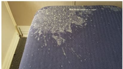 വിമാനയാത്രക്ക് യുവാവിന് ലഭിച്ചത് ഛര്ദ്ദില് ഉണങ്ങിപ്പിടിച്ച സീറ്റ്; അറുപ്പുളവാക്കുന്നെന്ന് സൈബര് ലോകം