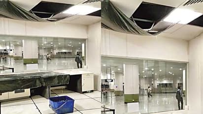 ಸೋರುತ್ತಿರುವ ಮೆಟ್ರೋ ಚಾವಣಿ