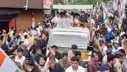 രാഹുല്‍ ഗാന്ധി കേരളത്തില്‍ ; കനത്ത മഴയിലും ഉജ്ജ്വല സ്വീകരണമൊരുക്കി മലപ്പുറം