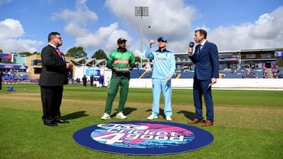 পয়া মাঠে পয়লা ব্যাট করছে ইংল্যান্ড, মোরতাজা ব্রিগেডের দিকে চেয়ে বাংলাদেশ