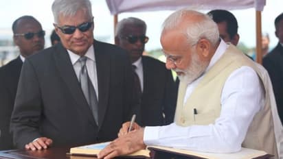 মলদ্বীপ সফর শেষে এবার শ্রীলঙ্কায় পা মোদীর