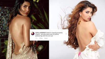 क्या प्रियंका चोपड़ा की नकल कर रही हैं उर्वशी रौतेला?