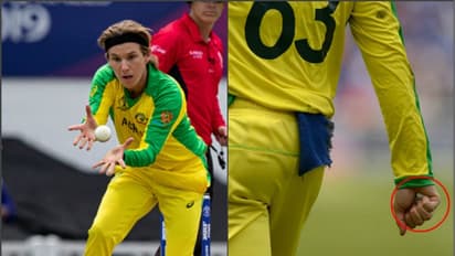 ফের বল বিকৃতির সন্দেহ! বলে কী ঘষে পকেটস্থ করলেন জাম্পা, দেখুন ভিডিও