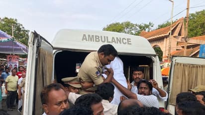 ఇందిరా పార్క్ వద్ద భట్టి దీక్షభగ్నం (ఫోటోలు)