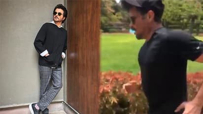 फिटनेस फ्रिक अनिल कपूर दिखे पसीना बहाते, वीडियो हुआ वायरल