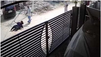 ഓടിക്കൊണ്ടിരുന്ന കാറിൽ നിന്നും യുവതിയെ പുറത്തേക്കെറിഞ്ഞ് ഭർത്താവ്; കുടുക്കിയത് സിസിടിവി ദൃശ്യങ്ങൾ