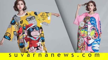 ಓವರ್ ಸೈಜ್ ಟೀ ಶರ್ಟ್ ನ್ನು ಈ ರೀತಿ ಸ್ಟೈಲಿಶ್ ಆಗಿ ಧರಿಸಿ....