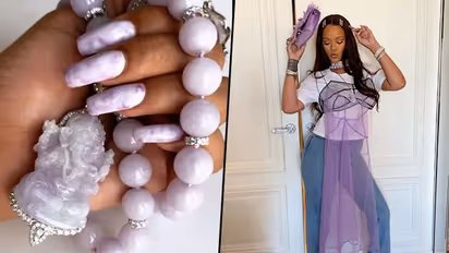 Singer Rihanna posts picture with Ganesha idol necklace; netizens ask ‘is she coming to India?’