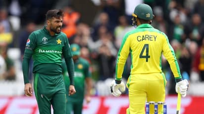 കത്തിക്കയറി വാര്‍ണറും ആമിറും; ഓസീസ്-പാക് മത്സരത്തിലെ ചടുലനിമിഷങ്ങള്‍