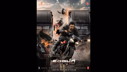 ആക്ഷൻ രംഗങ്ങളുമായി പ്രഭാസ്; സഹോയുടെ പുതിയ ടീസർ നാളെ