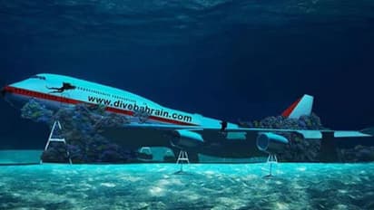 കടലിന്നടിയില് നിന്നൊരു വിമാനം; സംഗതി എന്താണെന്നോ!